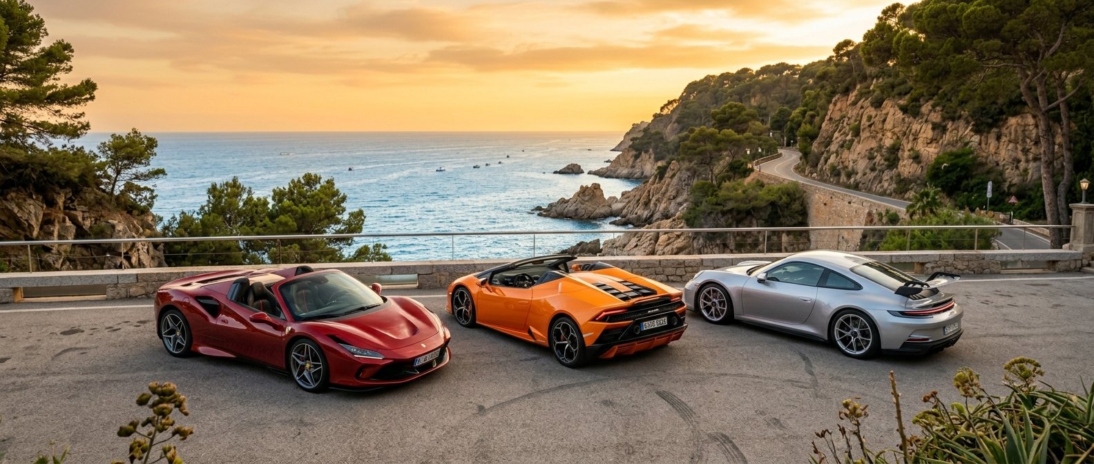 Ferrari Lamborghini Porsche Costa Brava